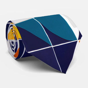 Farblich Abstrakt Krawatte