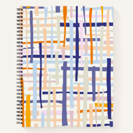 Farblich Abstrakt Notizbuch