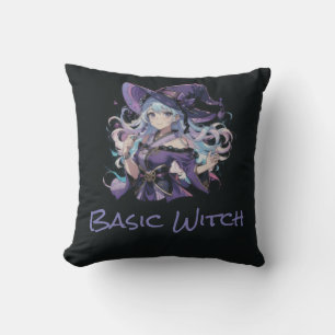 Farblich/Anime/Hexe/Halloween Kissen