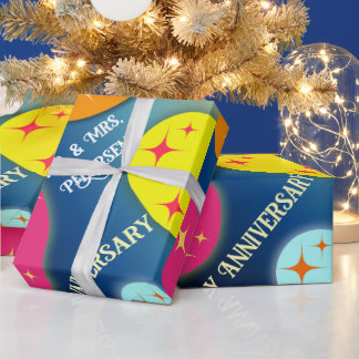 Farblich anpassbares Abstraktes Schleifpapier Geschenkpapier