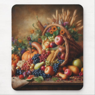 Farblich/Erntedank/Cornucopie/Fall Mousepad