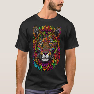 Farblich Gezeichnet Lion T-Shirt