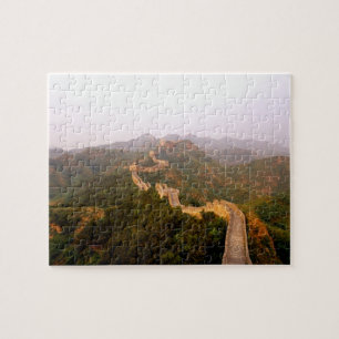 Farblich landschaftlich an der großen Mauer der C Puzzle