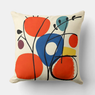 Farblich Minimalistisch Abstrakt Kissen