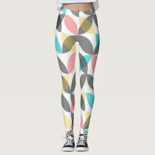 Farblich, modern, fröhlich, kreisförmig leggings