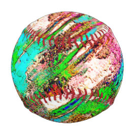 Farblich - rustikal und grob wie grob baseball