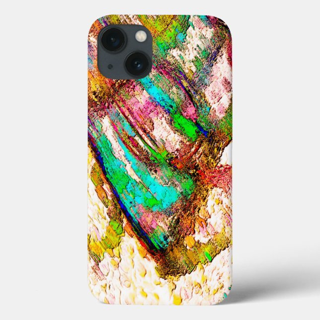 Farblich - rustikal und grob wie grob Case-Mate iPhone hülle (Rückseite)