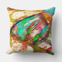 Farblich - rustikal und grob wie grob kissen