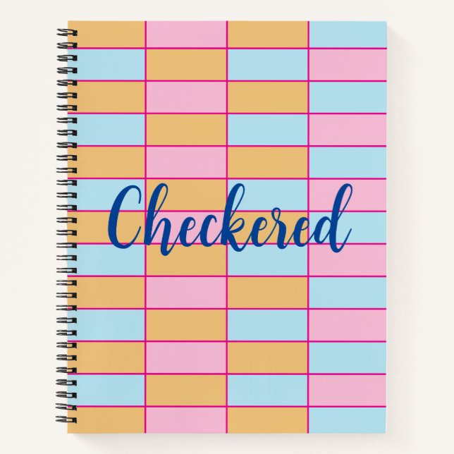 Farblich überprüft notizbuch (Vorderseite)