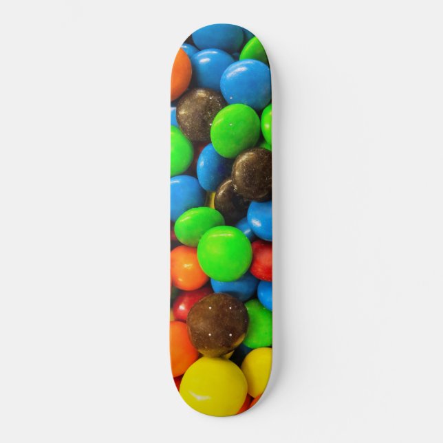 Farblich und süß. Skateboard (Vorderseite)