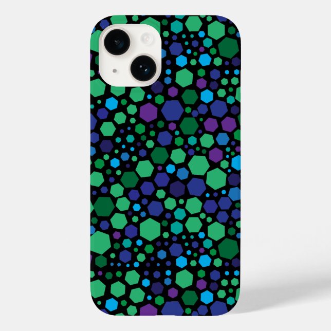 Farbliche Formen Case-Mate iPhone Hülle (Rückseite)