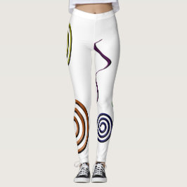 Farbliche Formen Leggings