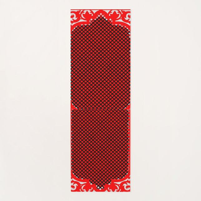 Farbliche Harmonie: Yoga Mat Art Design" Yogamatte (Vorderseite)