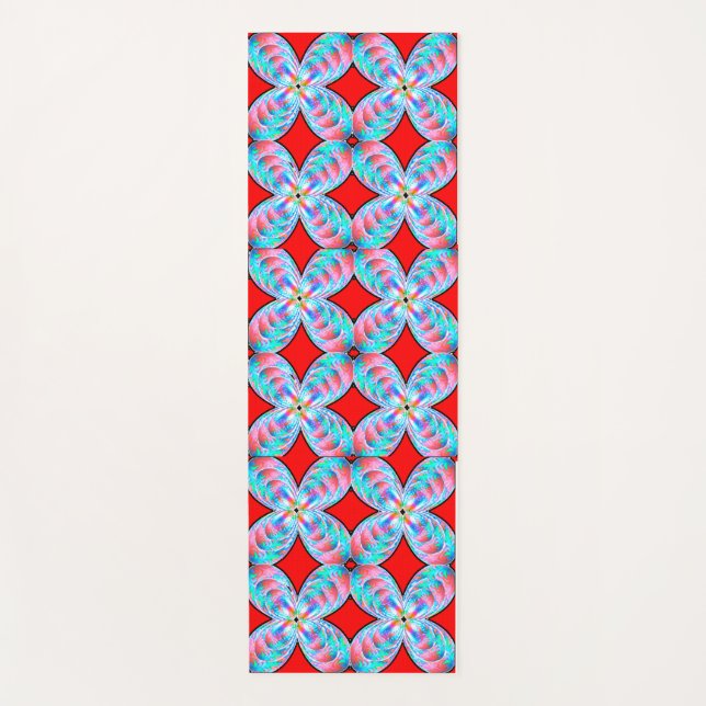 Farbliche Harmonie: Yoga Mat Art Design" Yogamatte (Vorderseite)