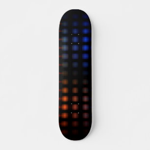 Farbliche Lichter Skateboard