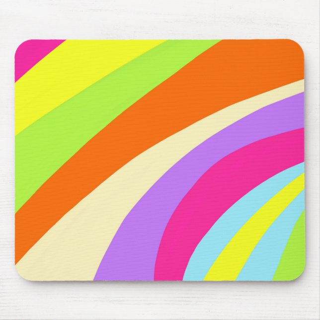 Farbliche Linien Mousepad (Vorne)