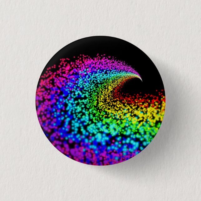 Farbliche Partikel Button (Vorderseite)