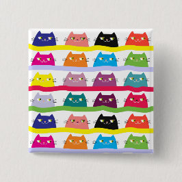 Farblicher Spaß Button