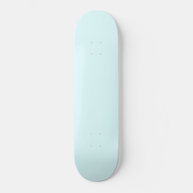 Farblichtcyan Skateboard (Vorderseite)