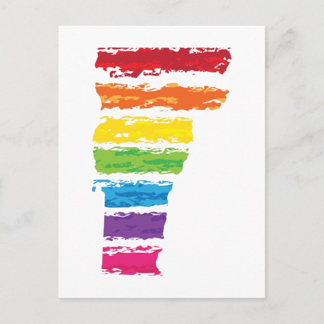 Farblinien Postkarte (Vorderseite)