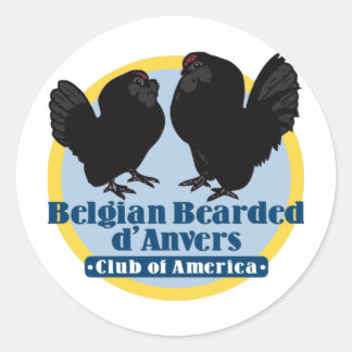 Farblogo Runder Aufkleber