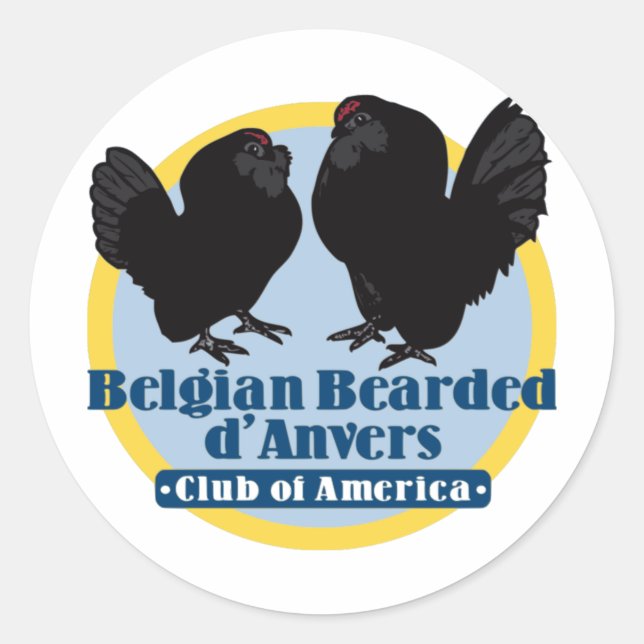 Farblogo Runder Aufkleber (Vorderseite)