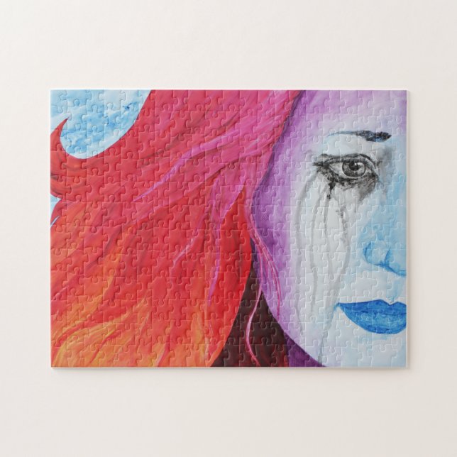 Farbloses originales Puzzle (Horizontal)