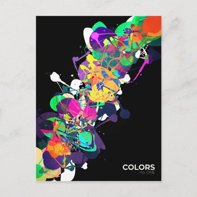 Farbmischungen 1 postkarte (Vorderseite)