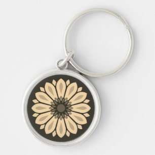 FARBMODERNE BLUME GIFT DAUGHTER SISTER MAMA SCHLÜSSELANHÄNGER