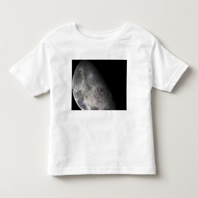 Farbmosaik des Mond der Erde Kleinkind T-shirt (Vorderseite)
