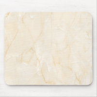Farbmousepad aus beigem Marmor, Marmorfarbe