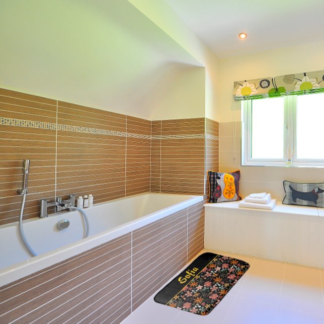 Farbmuster rosa gelb orange badematte (Von Creator hochgeladen)