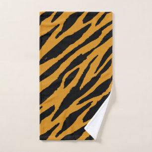 Farbmuster von Tiger-Tieren Handtuch