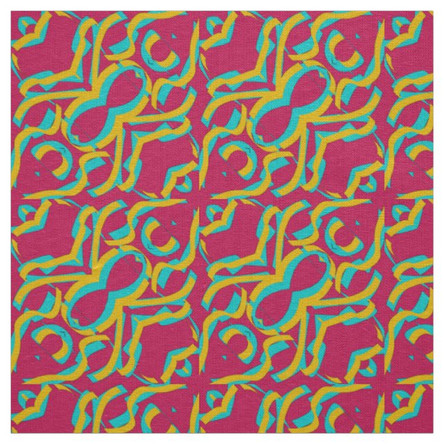 Farbnahtlose, kreative Stoffmuster-Design Stoff (Muster)
