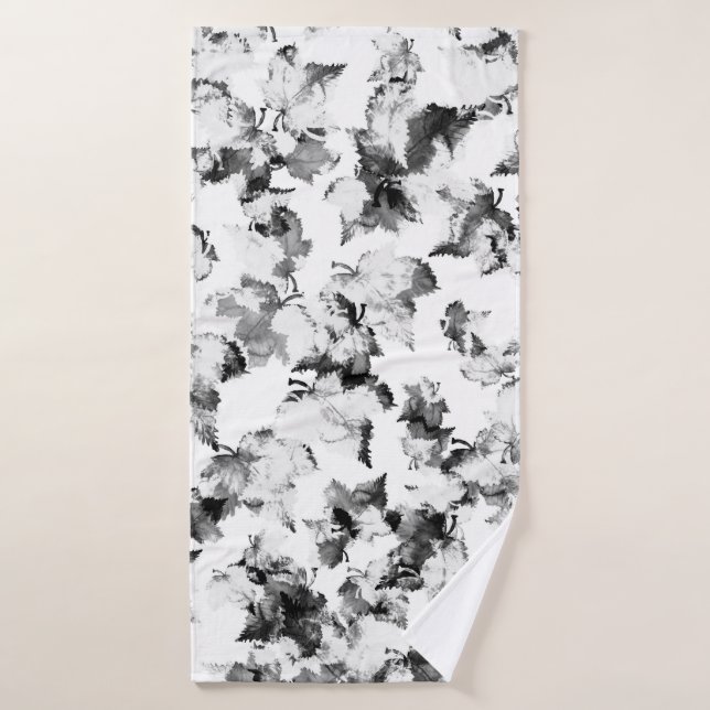 Farbnahtloses Muster mit Vintagem Muster - Badehandtuch (Badehandtuch)