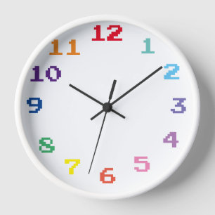 Farbnummern Uhr