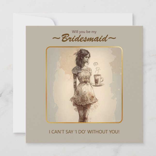 Farbpalette Bridesmaid Vorschlag. (Vorderseite)