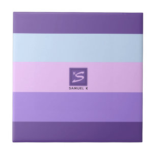 Farbpalette des sanften Lavendel Dreams Fliese