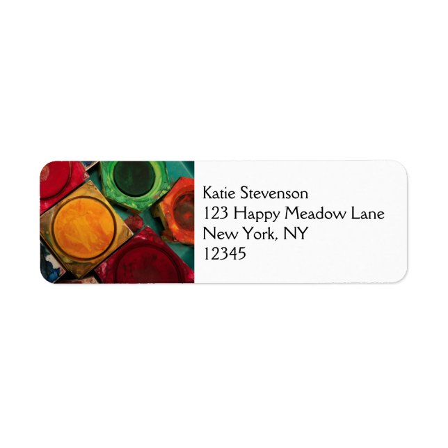 Farbpalette für Künstler (Vorne)