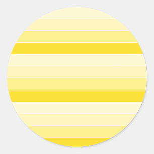 Farbpalette Gelb Harmony Blank Modernes Elegantes Runder Aufkleber