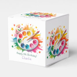Farbpalette Kunst Geburtstagspartei Geschenkschachtel