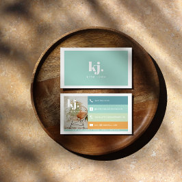 Farbpalette | Monogram Business Card Visitenkarte