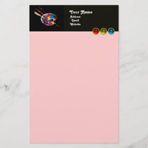 FARBPALETTE, rosa Briefpapier