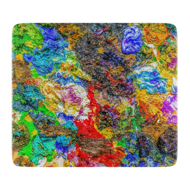 Farbpalette Schneidebrett (Vorderseite)