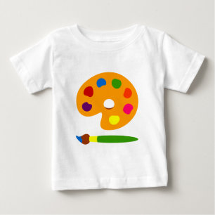 Farbpalettenart Baby T-shirt