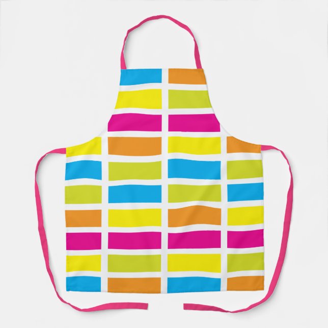 Farbpalettenstreifen Schürze (Vorderseite)