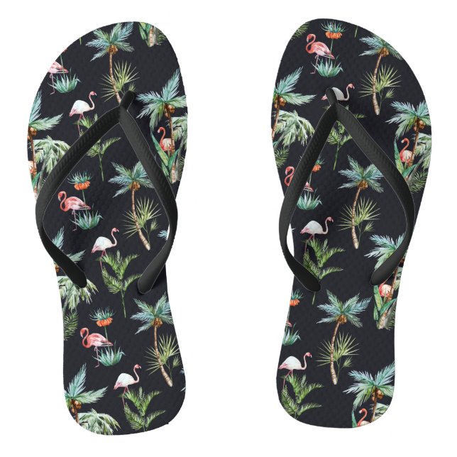 Farbpalmenmuster Flip Flops (Fußbett)