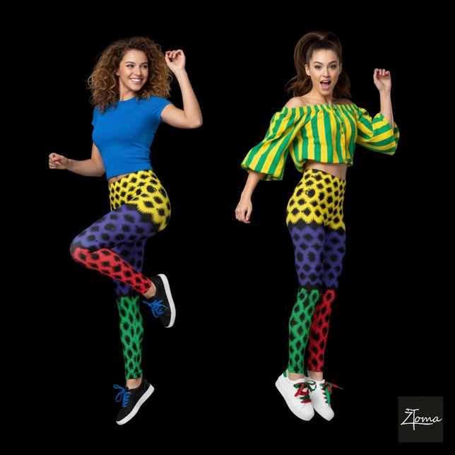 FARBPATTER 2 LEGGINGS (Von Creator hochgeladen)