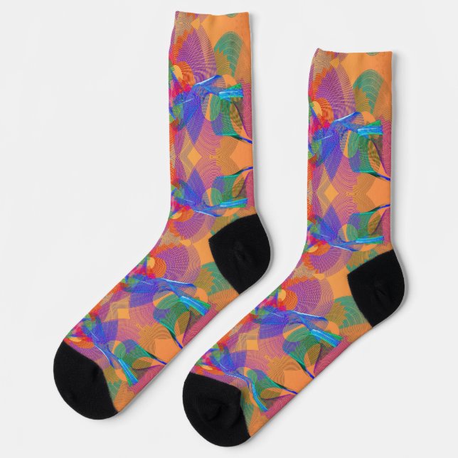 FARBPATTER SOCKEN (Linkes Detail)