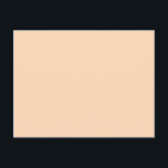 Farbpfirsiche Postkarte<br><div class="desc">Farbpfirsichpuffer FFDAB9</div>